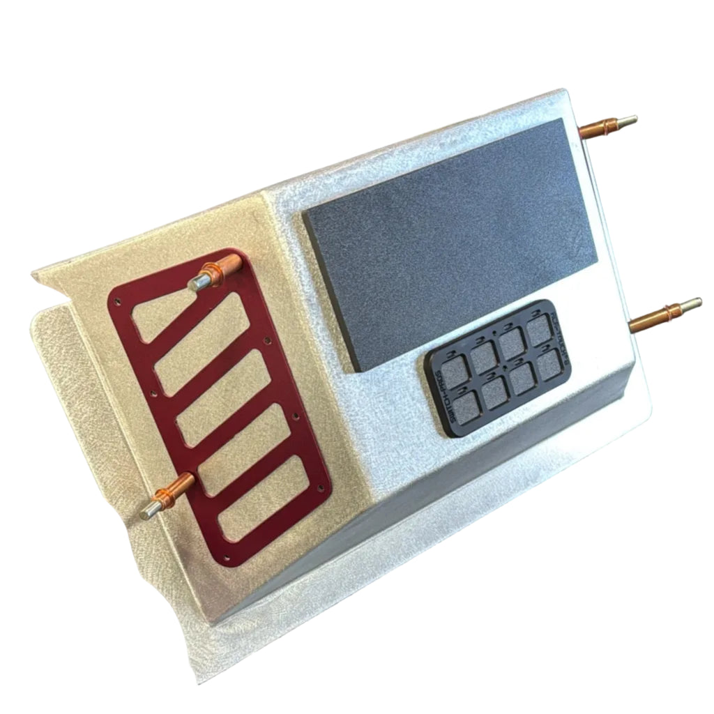 Holley 6.86 Pro Dash 3D Print Mockup