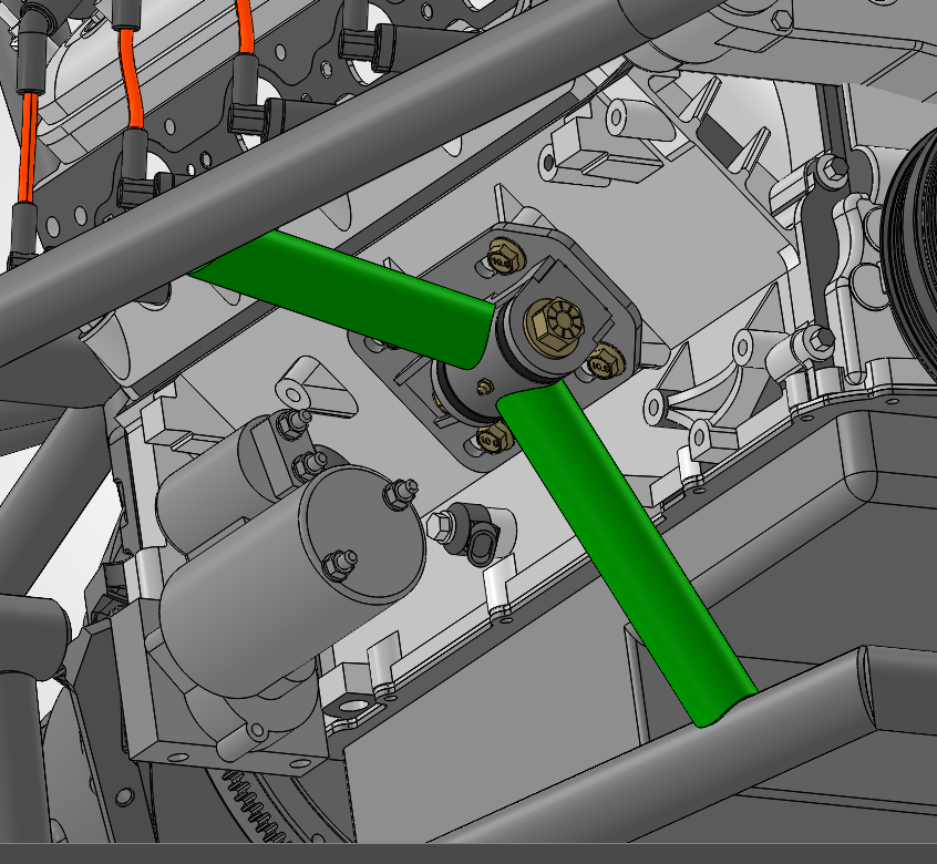 LS Motor Mount Tubework - Trail Series
