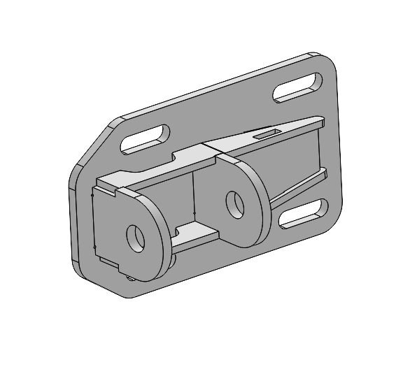 LS Offset Motor Mount - Universal Trail Series
