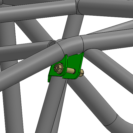 Front Upper Shock Mount - Trail Series