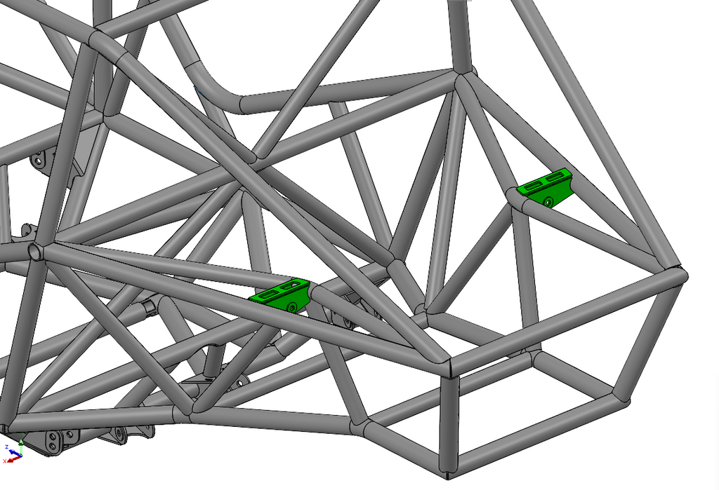 Rear Upper Shock Mount - Trail Series