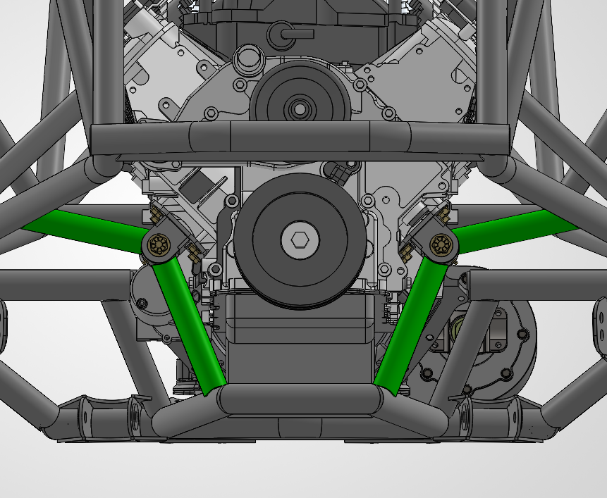 LS Motor Mount Tubework - Trail Series
