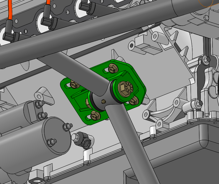 LS Offset Motor Mount - Universal Trail Series